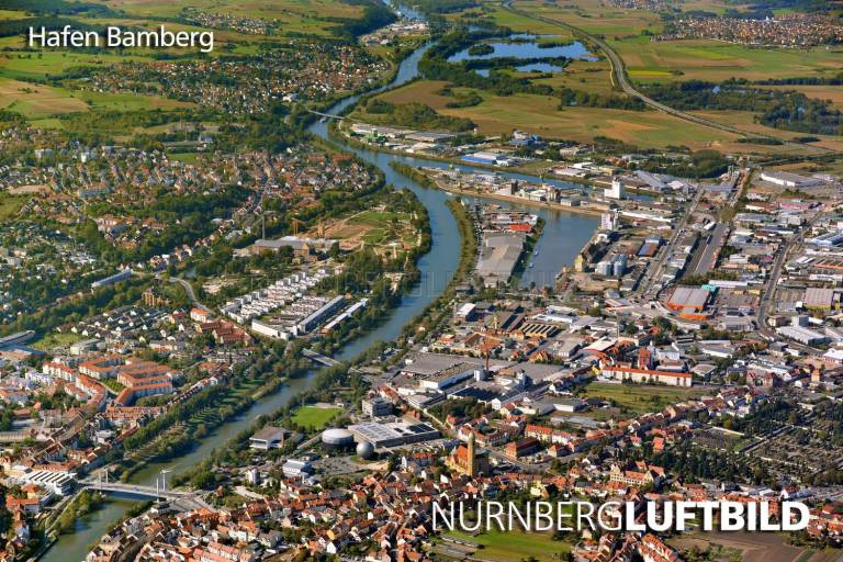 Hafen Bamberg, Luftaufnahme