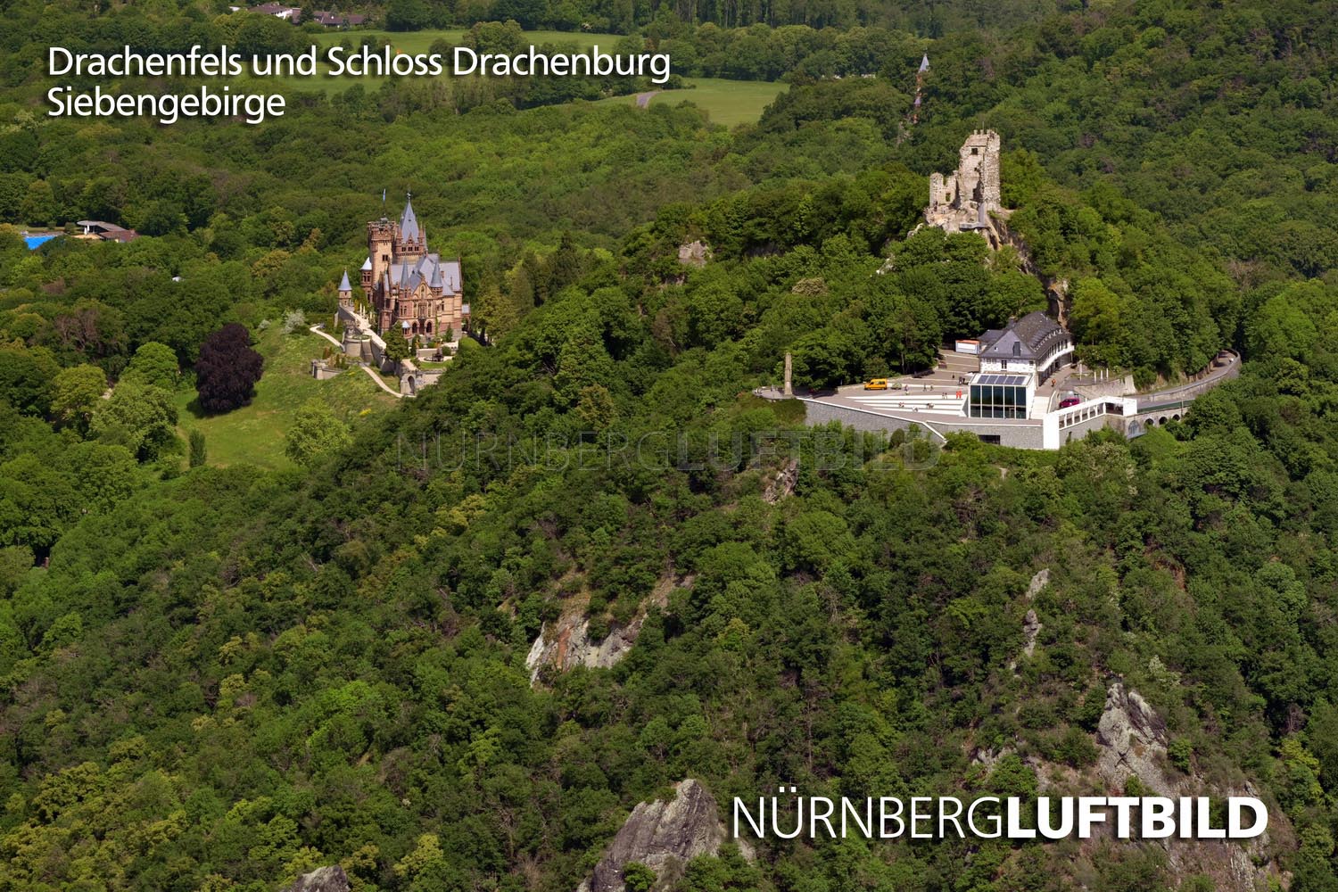 Drachenfels und Schloss Drachenburg, Siebengebirge