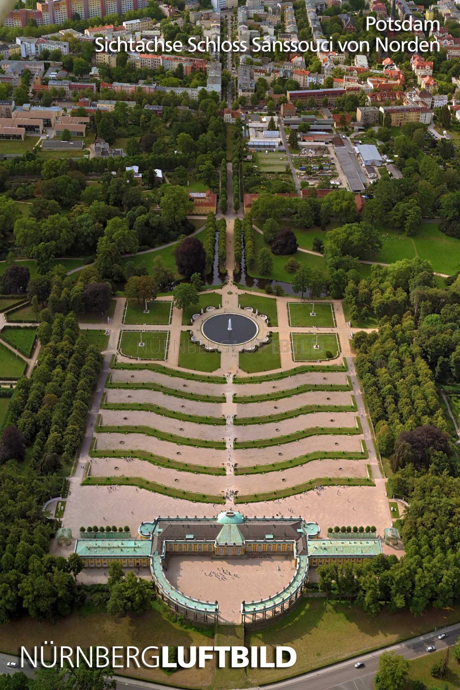 Potsdam, Templiner Vorstadt, Luftaufnahme