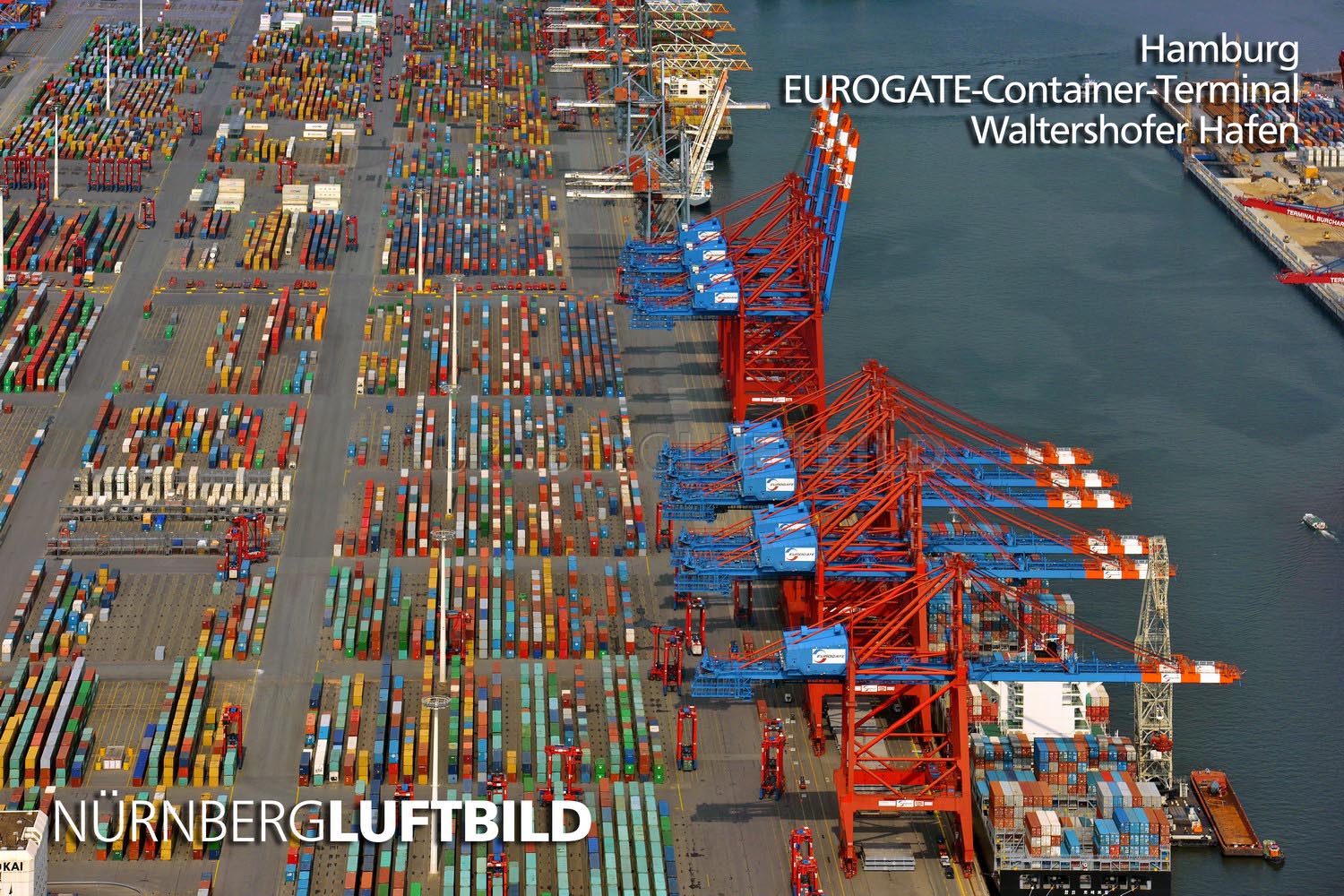 EUROGATE Container Terminal, Waltershofer Hafen, Hamburg