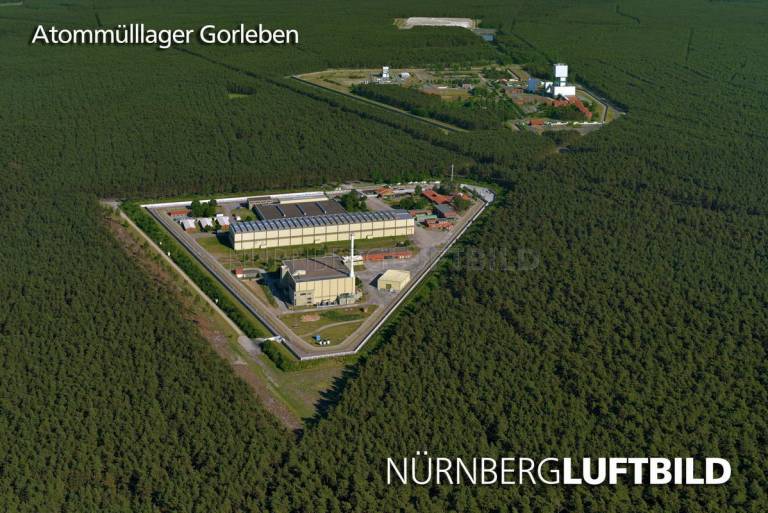 Atommülllager Gorleben, Luftaufnahme