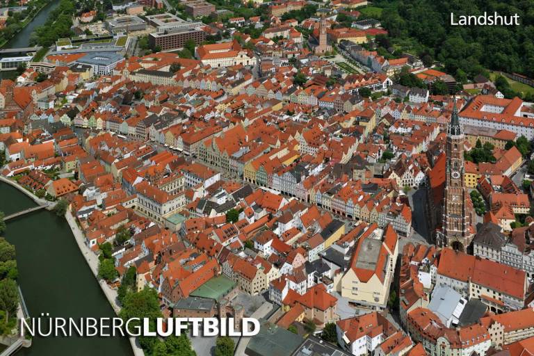 Landshut, Luftbild