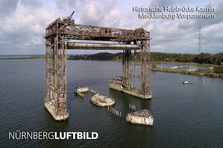 Historische Hubbrücke Karnin, Mecklenburg-Vorpommern