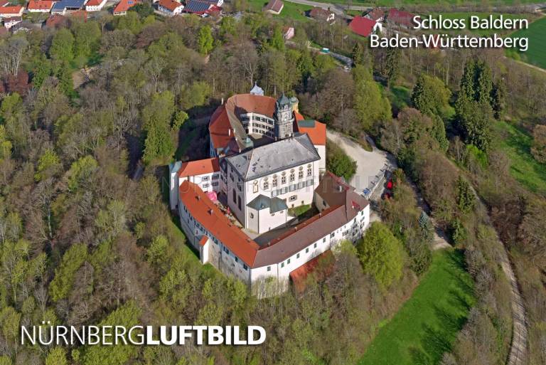 Schloss Baldern, Luftaufnahme
