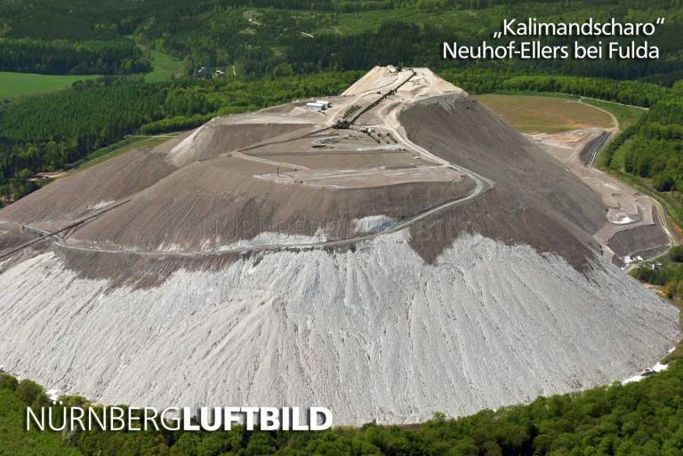 "Kalimandscharo" Neuhof-Ellers bei Fulda, Luftbild