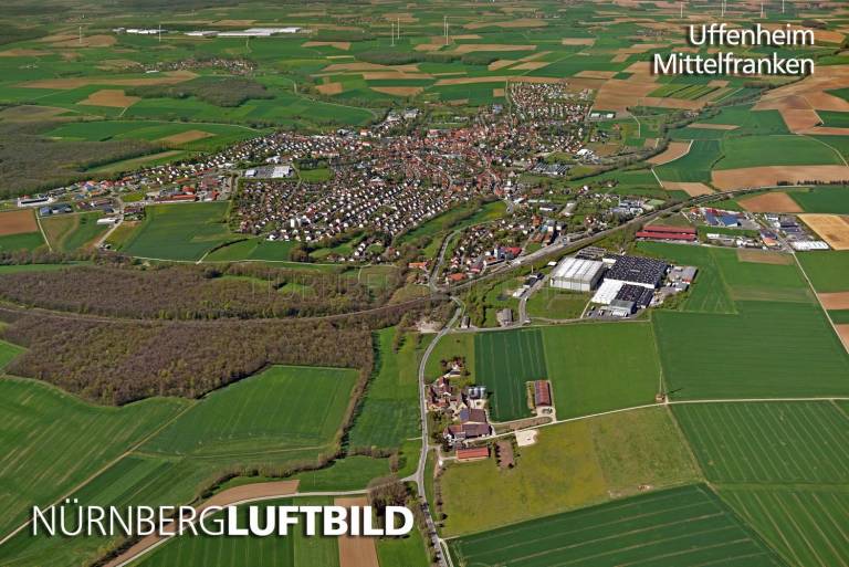 Uffenheim, Luftbild