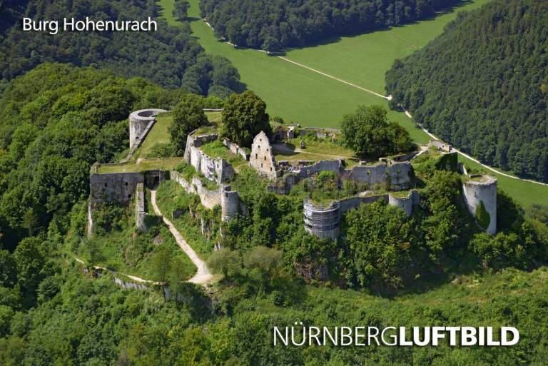 Burg Hohenurach, Luftbild