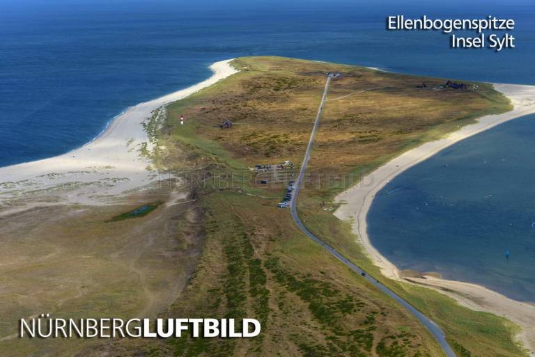 Ellenbogenspitze, Insel Sylt, Luftaufnahme