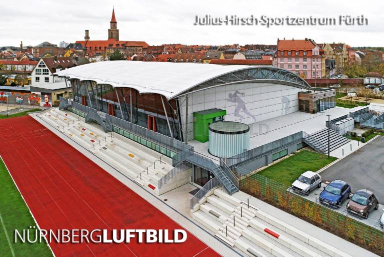 Julius-Hirsch-Sportzentrum Fürth, Luftaufnahme