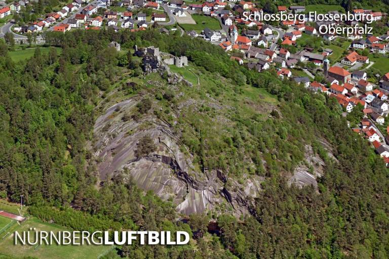 Schlossberg Flossenbürg, Luftbild