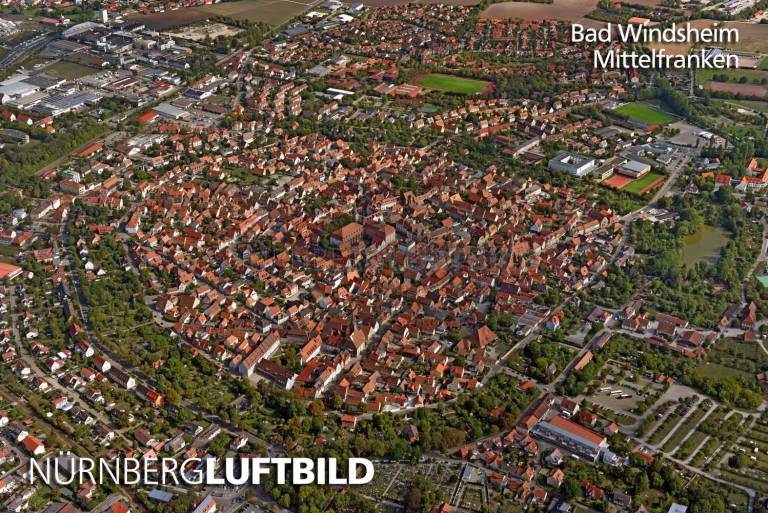 Bad Windsheim, Luftaufnahme
