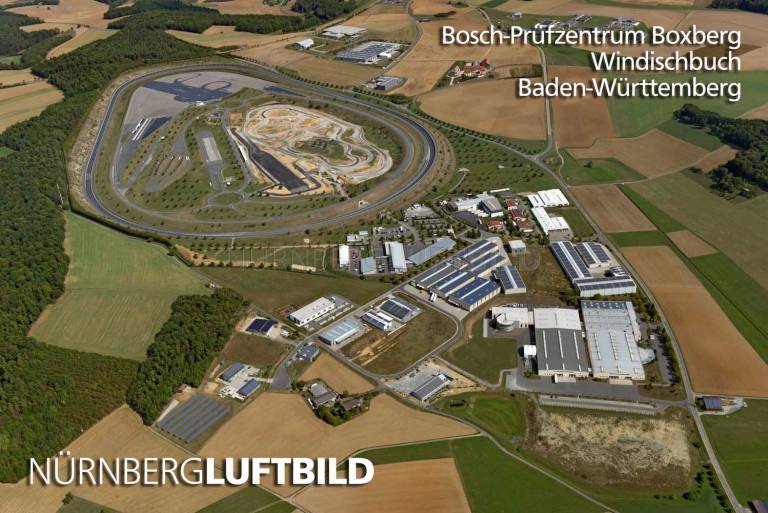 Bosch-Prüfzentrum Boxberg, Windischbuch, Luftbild