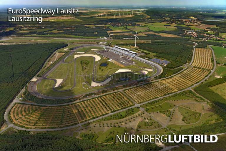 EuroSpeedway Lausitz, Lausitzring, Luftaufnahme