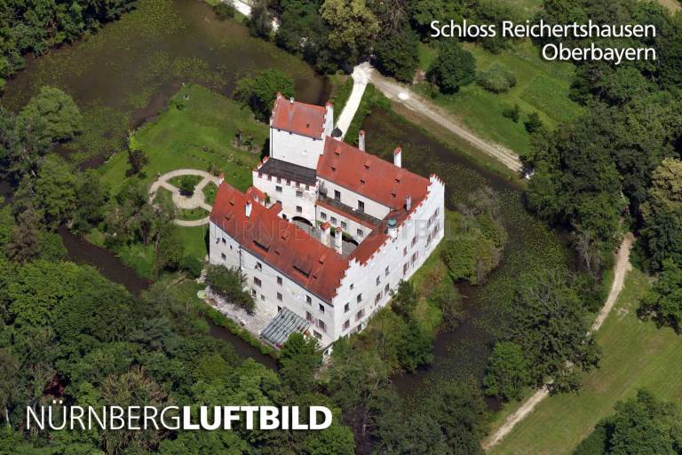 Schloss Reichertshausen, Luftaufnahme