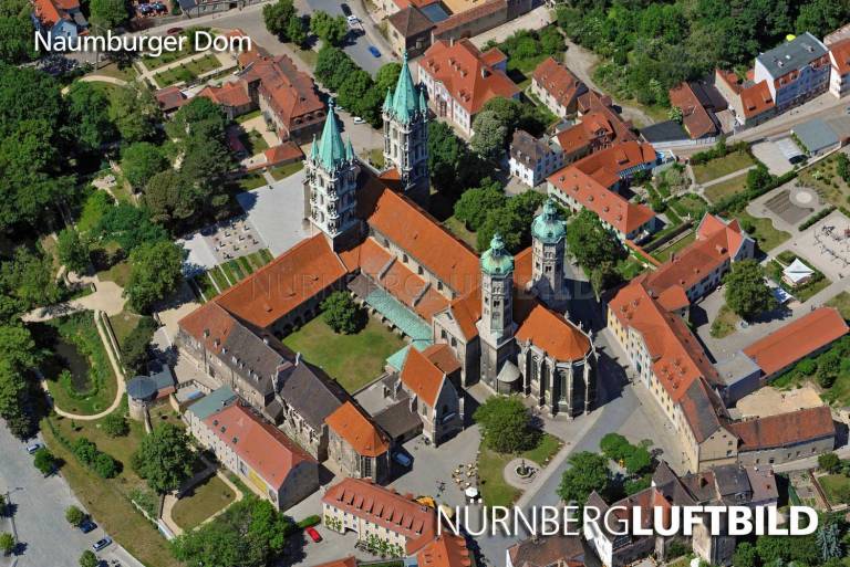 Naumburger Dom, Luftaufnahme