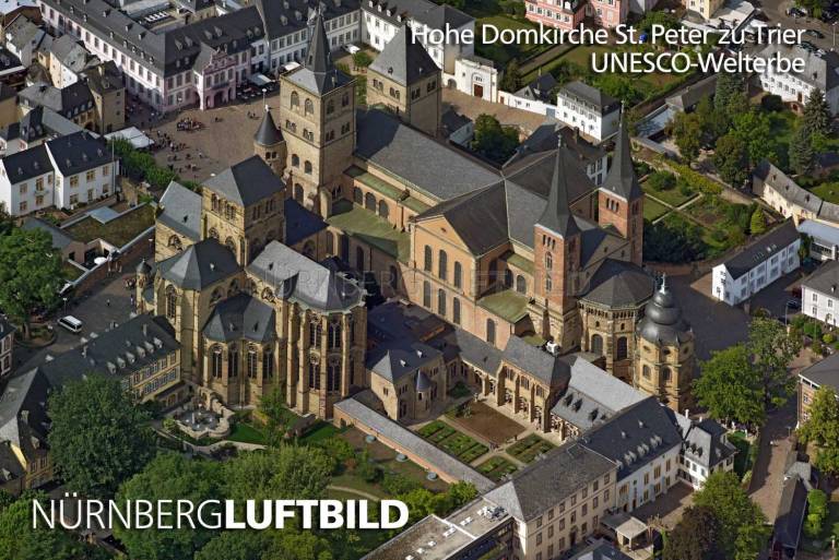 Trierer Domkirche St. Peter, Luftaufnahme
