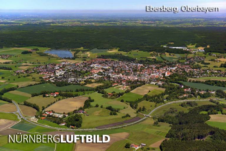 Ebersberg, Luftaufnahme