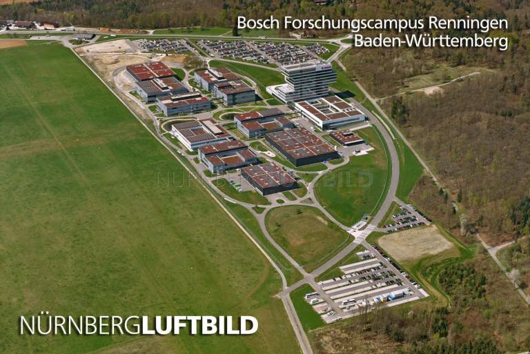 Bosch Forschungscampus Renningen, Luftaufnahme