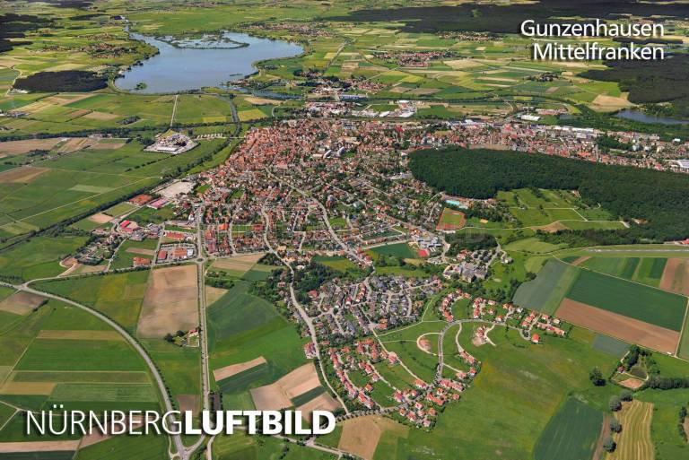 Gunzenhausen, Luftaufnahme