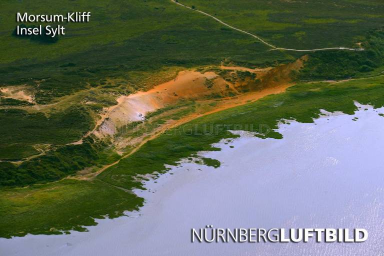 Morsum-Kliff, Insel Sylt, Luftaufname