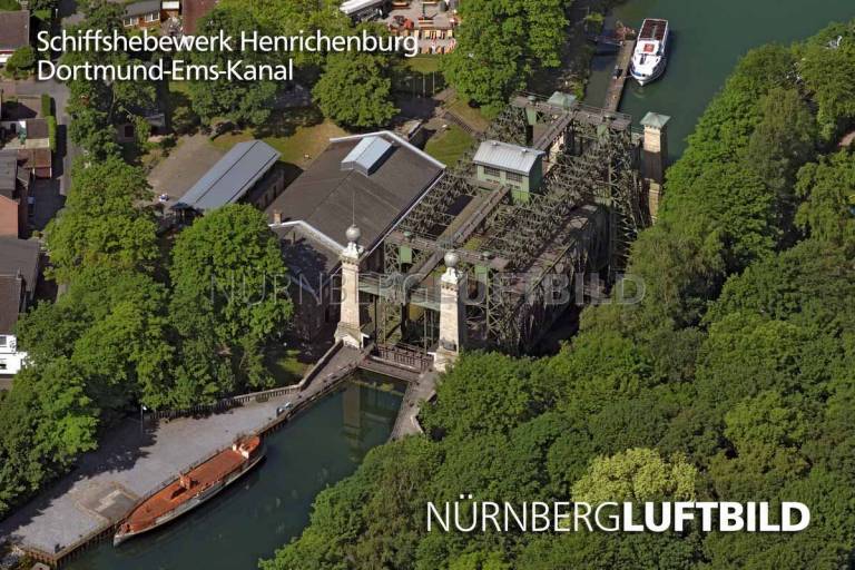 Luftaufnahme Schiffshebewerk Henrichenburg