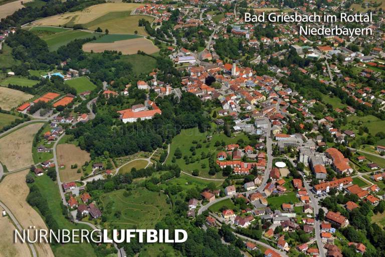 Bad Griesbach im Rottal, Luftaufnahme