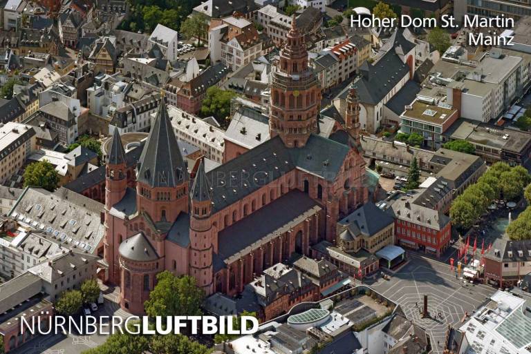 Mainzer Dom, Luftaufnahme