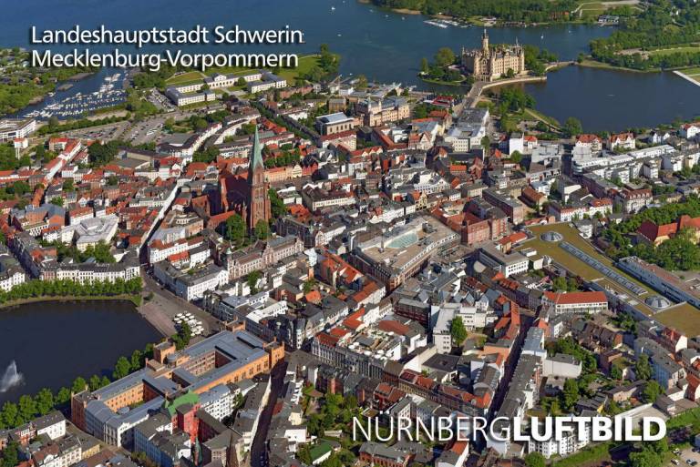 Landeshauptstadt Schwerin, Luftaufnahme
