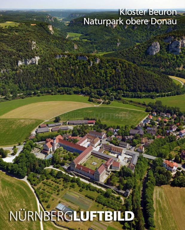 Kloster Beuron, Luftaufnahme