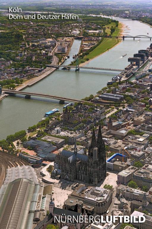 Köln, Dom und Deutzer Hafen