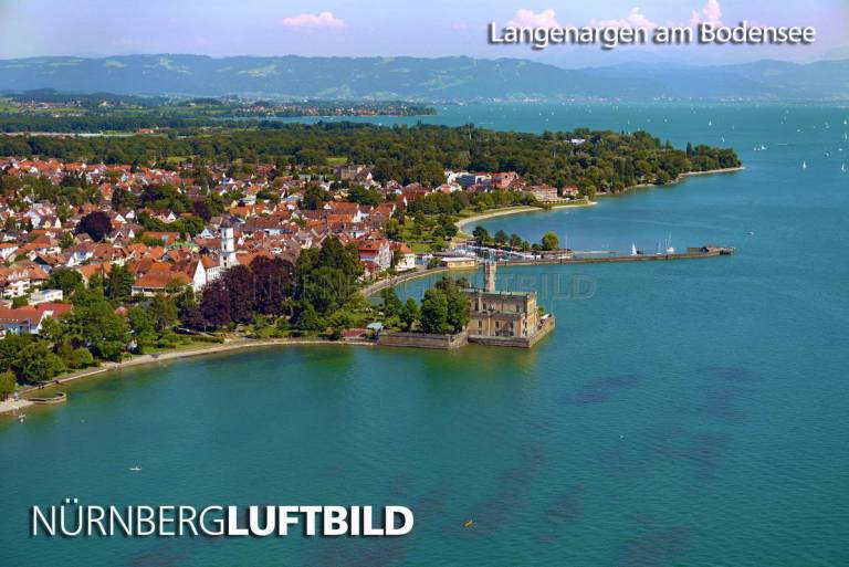 Langenargen am Bodensee, Luftaufnahme