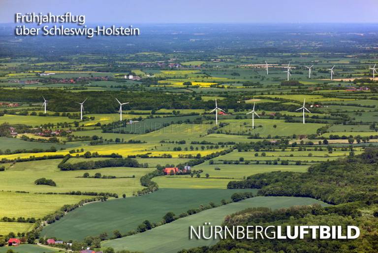 Frühjahrsflug über Schleswig-Holstein, Luftbild