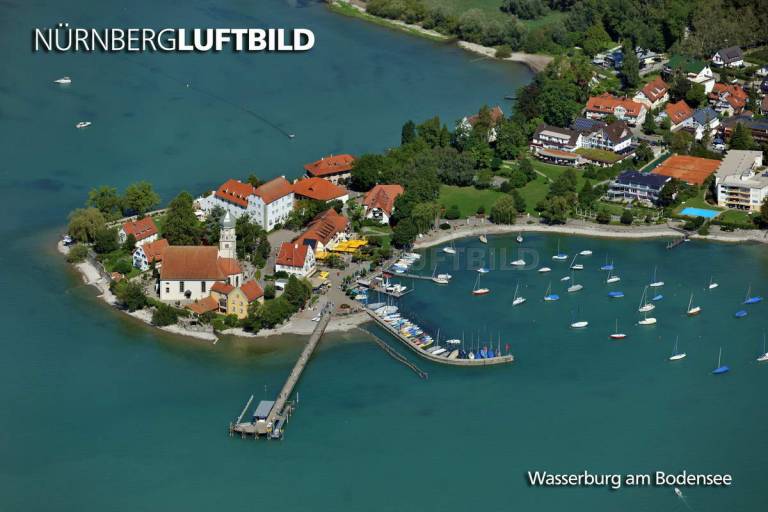 Wasserburg am Bodensee, Luftaufnahme