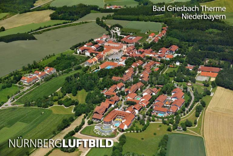 Bad Griesbach Therme, Luftaufnahme