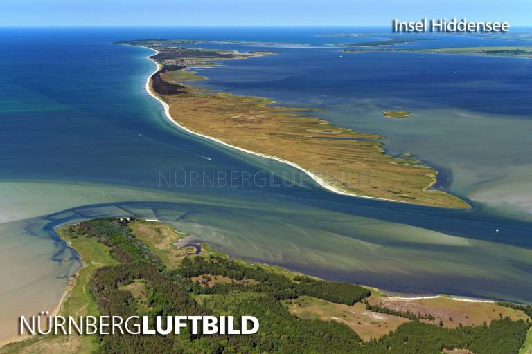Insel Hiddensee, Luftaufnahme