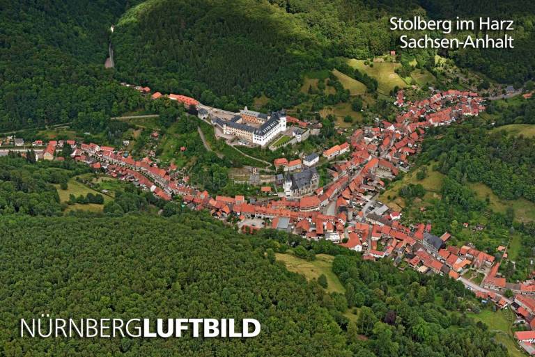 Stolberg im Harz, Luftaufnahme