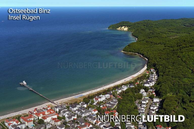 Ostseebad Binz, Insel Rügen, Luftbild