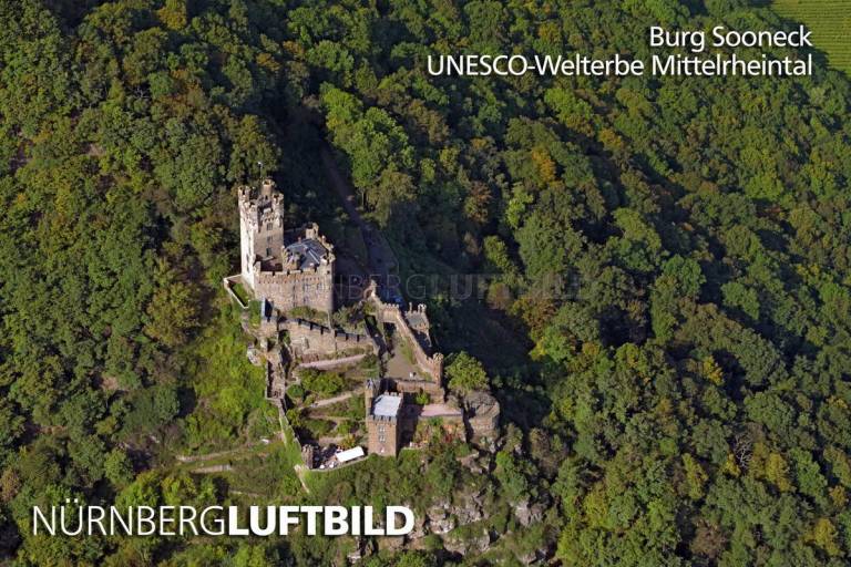 Burg Sooneck, Luftaufnahme