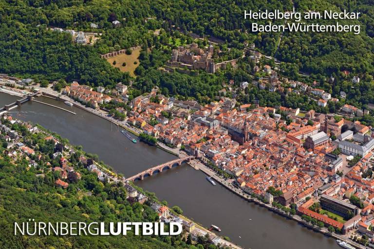 Heidelberg am Neckar, Luftbild