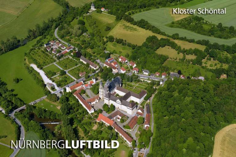 Kloster Schöntal, Luftaufnahme