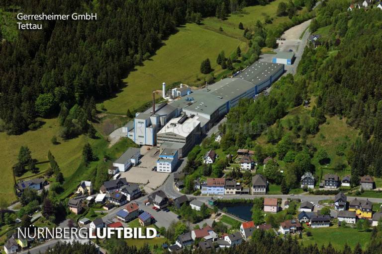 Gerresheimer GmbH, Tettau, Luftbild