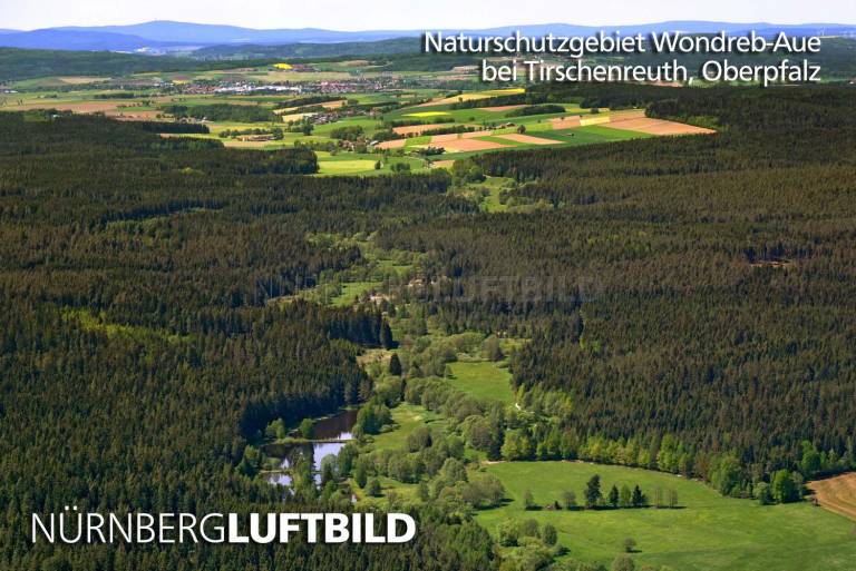 Naturschutzgebiet Wondreb-Aue bei Tirschenreuth, Luftbild
