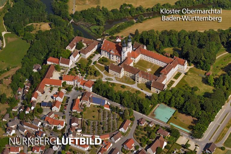 Kloster Obermarchtal, Luftaufnahme