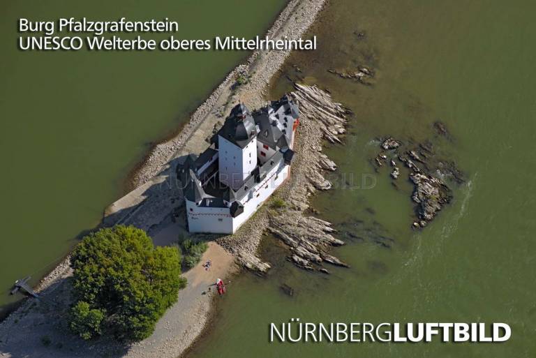 Burg Pfalzgrafenstein, Luftaufnahme