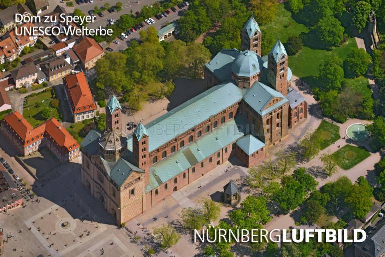 Dom zu Speyer, Luftbild