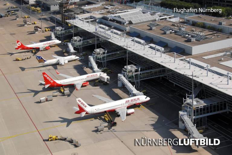 Albrecht-Dürer-Airport Nürnberg, Luftaufnahme