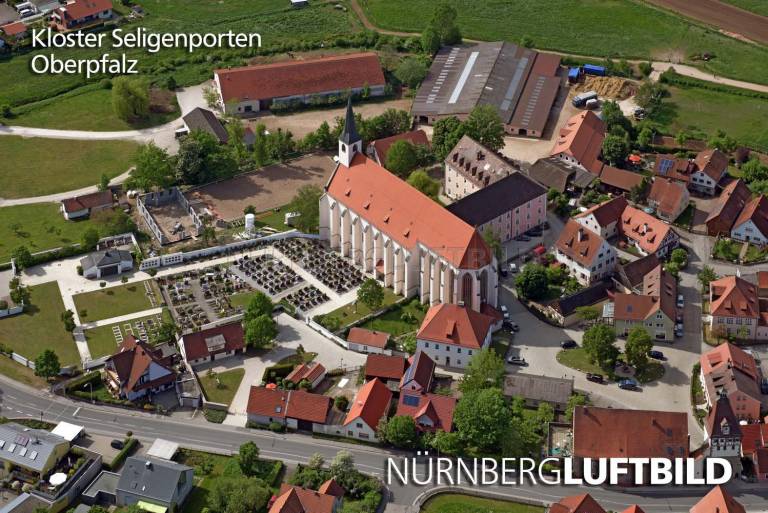 Kloster Seligenporten, Luftaufnahme