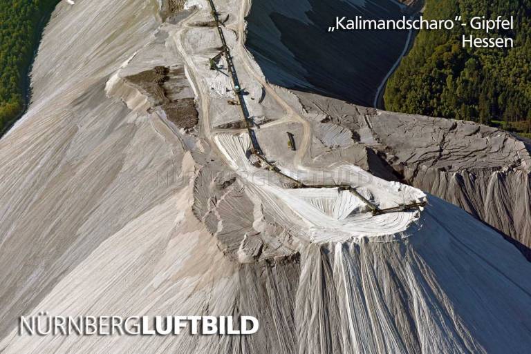 "Kalimandscharo"-Gipfel, Hessen, Luftaufnahme