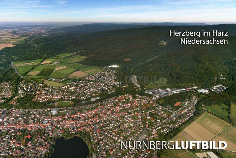 Herzberg im Harz, Luftaufnahme