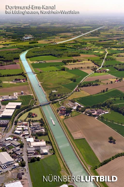 Dortmund-Ems-Kanal bei Lüdinghausen, Nordrhein-Westfalen
